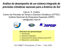Coelho CAS - CPTEC/INPE