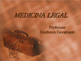 Professor Ildefonso Cavalcanti