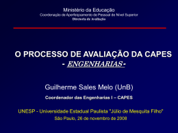 Apresentação Engenheiro Civil Guilherme Sales Melo