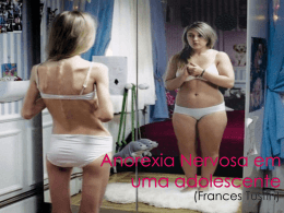 Anorexia Nervosa em uma adolescente