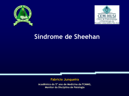 síndrome de sheehan - CEM-HUSJ