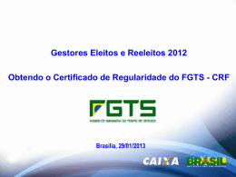 17h30 - Obtendo o Certificado de Regularidade do FGTS