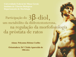 Próstata - Universidade Federal de Minas Gerais