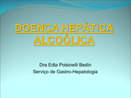 DOENÇA HEPÁTICA ALCOÓLICA