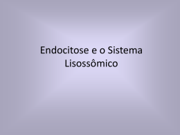 Endocitose e o Sistema Lisossômico