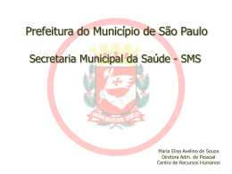 to get the file - Secretaria Municipal de Saúde (Prefeitura de São