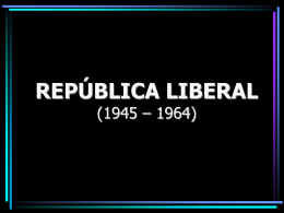 Brasil República Liberal