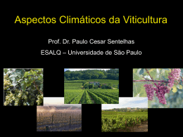 Aspectos Climáticos da Viticultura