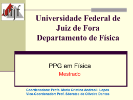 UFJF - Instituto de Física / UFRJ