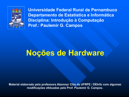 nocoes_hardware - Centro de Informática da UFPE