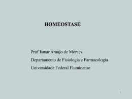 Homeostasia - Universidade Federal Fluminense