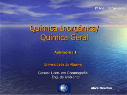 Oceanography - Universidade do Algarve
