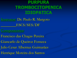 PURPURA TROMBOCITOPENICA IDIOPATICA (slide)