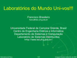 LabsDoMundoDF-UFCG - Universidade Federal de Campina