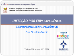 EBV - ABTO | Associação Brasileira de Transplante de Órgãos