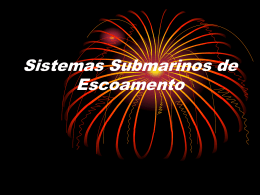 Sistemas Submarinos de Escoamento