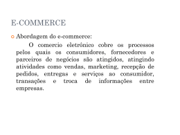 E-commerce M-commerce b2b b2c
