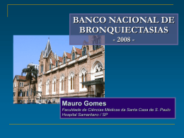 BANCO NACIONAL DE BRONQUIECTASIAS