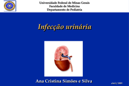 Infecção urinária - Unidade de Nefrologia Pediátrica