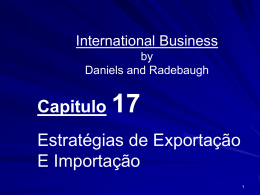 Importação&Exportação
