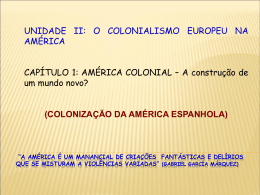 Colonizaç¦oAmEspanhola