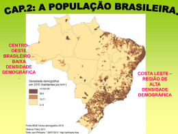 Capítulo 2 - Populaçăo do Brasil