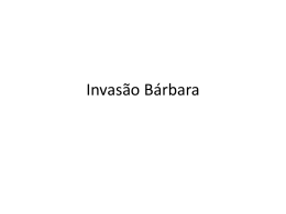 Invasao Barbara