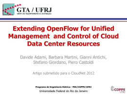 Extending OpenFlow for Unified Management and Control of