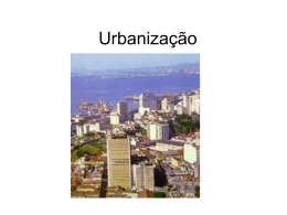 Urbanização - alcidineiageografia