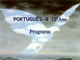 PORTUGUÊS - B - Programa Prof2000