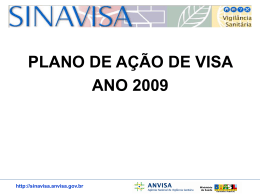 Manual do Elenco Norteador 2009 - SINAVISA