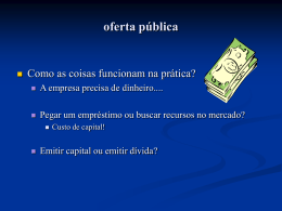 Aula_4_-_Oferta_Pública_ - Acadêmico de Direito da FGV