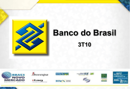 3T10 - Banco do Brasil