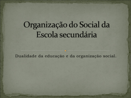 Organização_do_Social_da_Escola_secundária