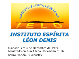 Instituto Espírita Léon Denis