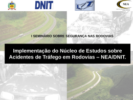 Implementação nucleo NEA DNIT 2006