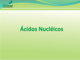 Nucleotídeos - Escola Cooperativa de Cerquilho