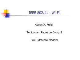 Wi-Fi – IEEE 802.11