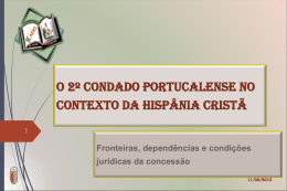 O segundo Condado Portucalense