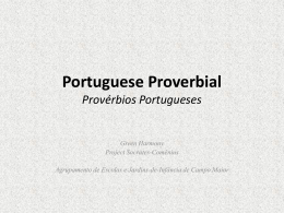 Portuguese Proverbial
