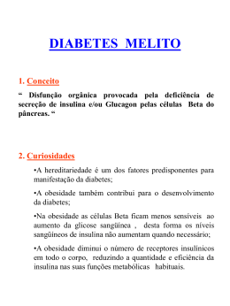 Diabetes - Defesa Civil do Paraná