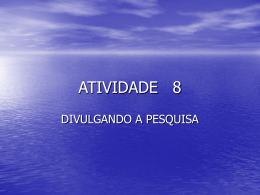 ATIVIDADE 8 - TIC2010ANAURILANDIA