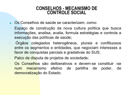 Conselho de Saúde - Escola de Saúde Pública do Paraná