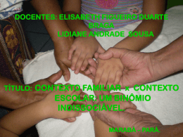 DOCENTES: ELISABETH FIGUEIRO DUARTE BRAGA