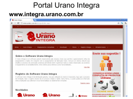 Apresentação Portal Urano Integra