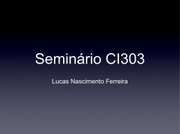 Seminário CI303