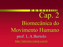 Biomechanics Notes Chapter 1 What is biomechanics?