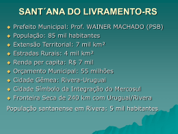 SANT´ANA DO LIVRAMENTO-RS