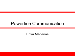 Powerline Communication