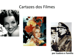 Cartazes dos Filmes de Carmen Miranda